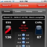 Dwonload Aussie Rules LIVE Cell Phone Game